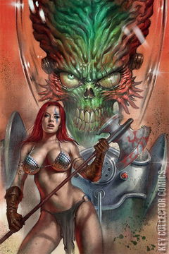 Variant Cover for Mars Attacks / Red Sonja #1