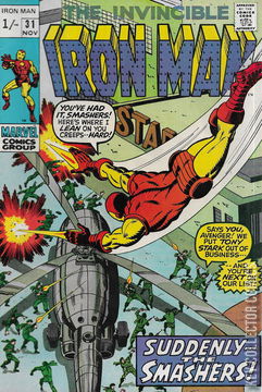 Variant Cover for Iron Man #31