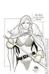 Variant Cover for Invincible Red Sonja #3