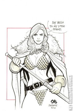 Variant Cover for Invincible Red Sonja #3