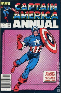Variant Cover for Captain America Annual #7