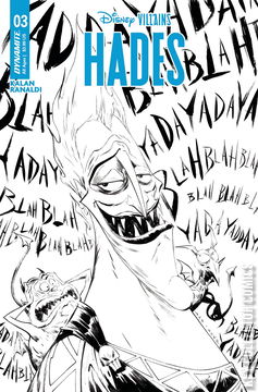 Variant Cover for Disney Villains: Hades #3