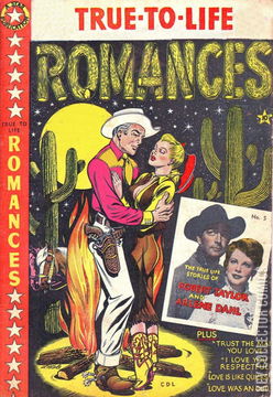 Variant Cover for True-to-Life Romances #6