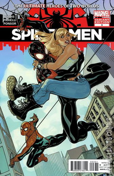 Variant Cover for Spider-Men #3