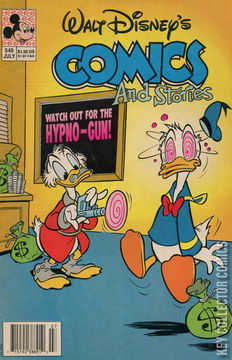 Variant Cover for Walt Disney's Comics and Stories #549