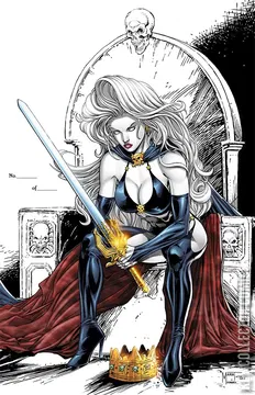 Variant Cover for Lady Death Chaos Rules #1