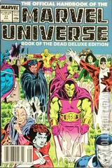 Variant Cover for The Official Handbook of the Marvel Universe - Deluxe Edition #17