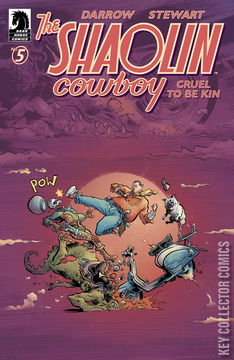 Variant Cover for Shaolin Cowboy: Cruel to be Kin #5