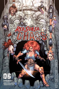 Variant Cover for Red Sonja: Age of Chaos #6