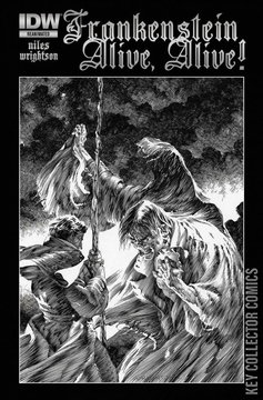 Variant Cover for Frankenstein Alive, Alive! #1