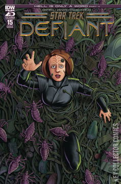 Variant Cover for Star Trek: Defiant #15