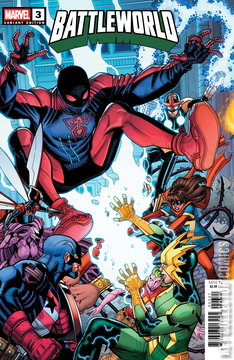 Variant Cover for Battleworld #3