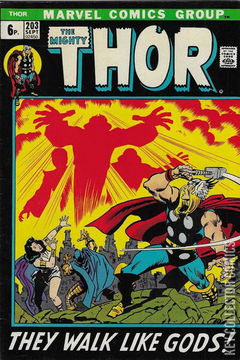 Variant Cover for Thor #203