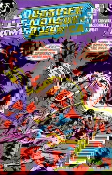 Variant Cover for Justice League of America #252