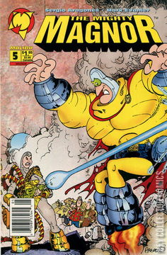 Variant Cover for The Mighty Magnor #5