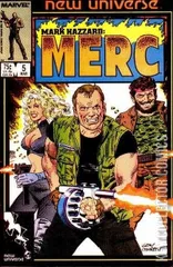 Cover for Mark Hazzard: Merc #5