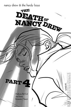 Variant Cover for Nancy Drew and the Hardy Boys: The Death of Nancy Drew #4