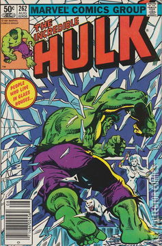 Variant Cover for Incredible Hulk #262