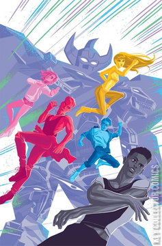 Variant Cover for Mighty Morphin Power Rangers Annual #2017