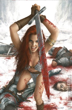 Variant Cover for Red Sonja: Death and the Devil #3
