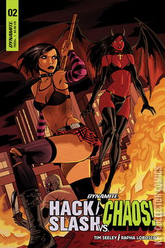 Variant Cover for Hack / Slash vs. Chaos #2