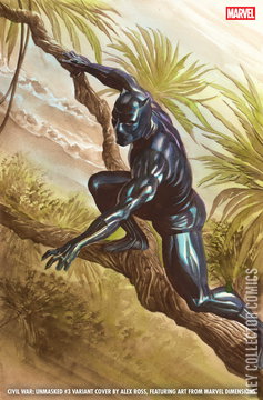 Variant Cover for Civil War: Unmasked #3