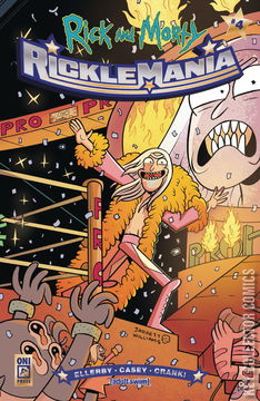 Variant Cover for Rick and Morty: Ricklemania #4