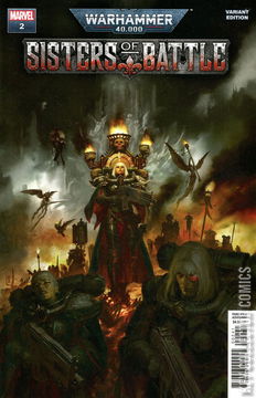 Variant Cover for Warhammer 40,000: Sisters of Battle #2