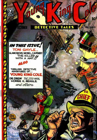 Cover art for Young King Cole #3