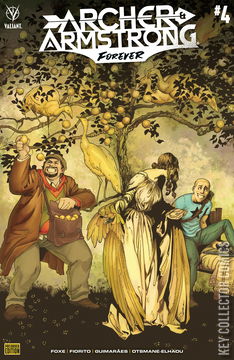 Variant Cover for Archer & Armstrong Forever #4