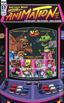 Variant Cover for The Comic Book History of Animation #5