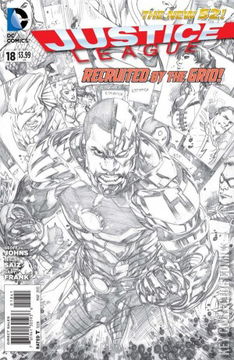 Variant Cover for Justice League #18