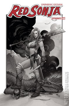 Variant Cover for Red Sonja #3