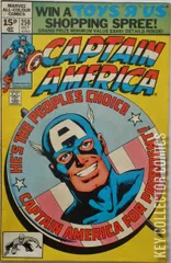 Variant Cover for Captain America #250
