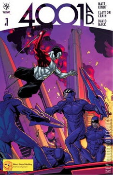 Variant Cover for 4001 A.D. #1