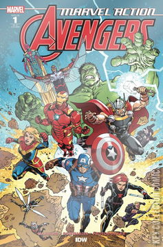 Variant Cover for Marvel Action: Avengers #1