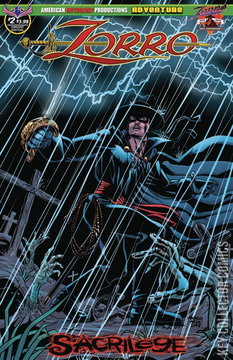 Variant Cover for Zorro Sacrilege #2