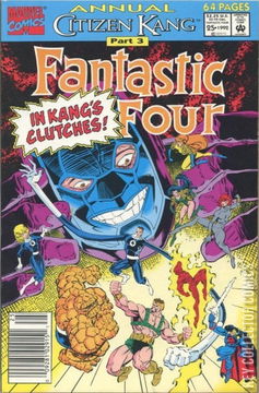 Variant Cover for Fantastic Four Annual #25