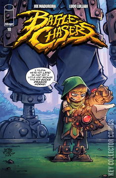 Variant Cover for Battle Chasers #10