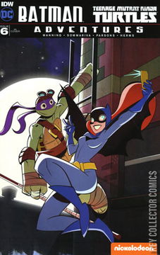 Variant Cover for Batman / Teenage Mutant Ninja Turtles Adventures #6