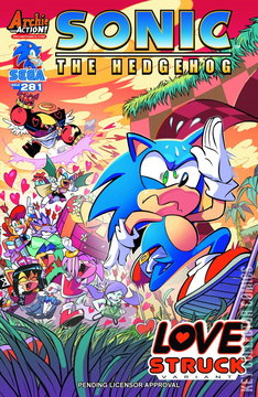 Variant Cover for Sonic the Hedgehog #281