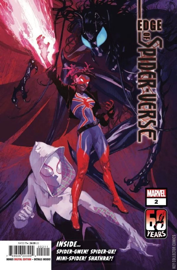 Cover art for Edge of Spider-Verse #2