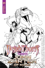 Cover for Dejah Thoris vs. John Carter of Mars #1