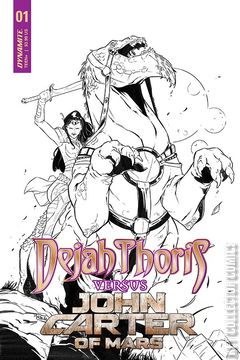 Variant Cover for Dejah Thoris vs. John Carter of Mars #1