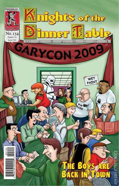 Cover art for Knights of the Dinner Table #154