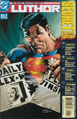President Luthor: Secret Files and Origins