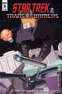 Variant Cover for Star Trek vs. Transformers #5