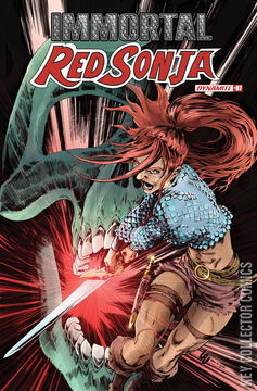 Variant Cover for Immortal Red Sonja #7