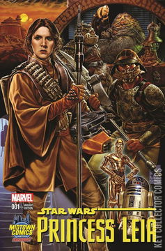 Variant Cover for Star Wars: Princess Leia #1