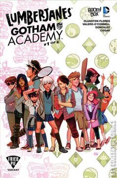 Variant Cover for Lumberjanes / Gotham Academy #1